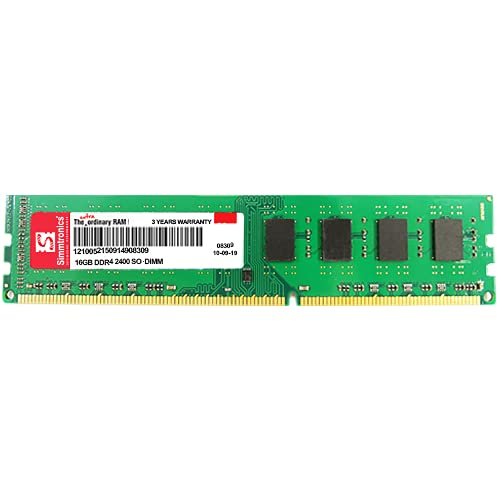 bid Kiks infrastruktur Simmtronics 16GB DDR4 Ram for Desktop 2400 Mhz with 3 Years Warranty -  Royal Computer Solution